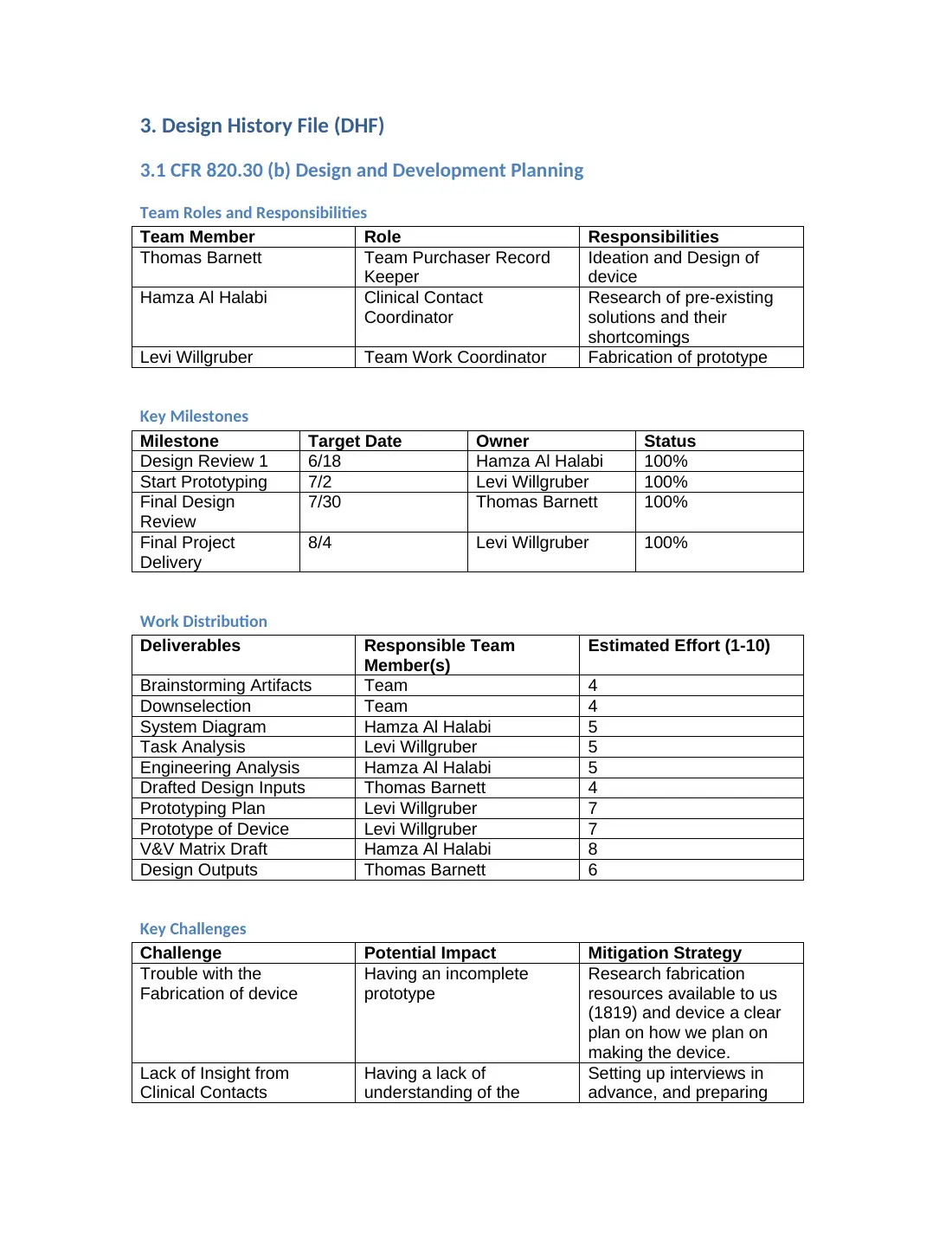 Pediatric arch support: final project documentation, page 10 of 23